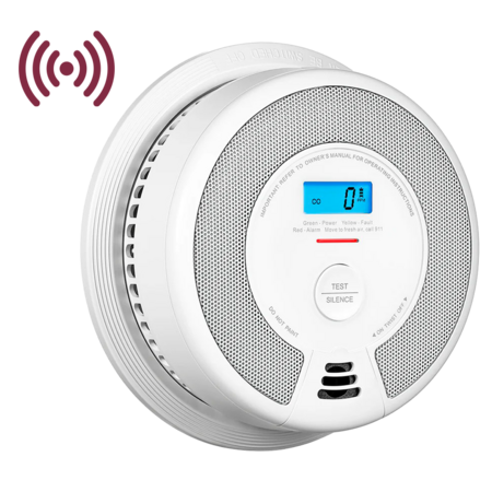 X-Sense SC07-W Rookmelder en Koolmonoxidemelder - Koppelbaar met 10 jaar batterij
