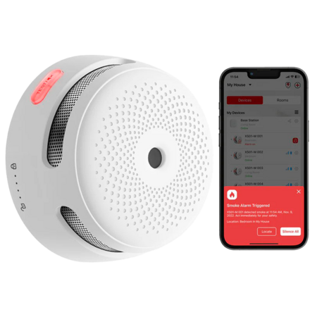 X-Sense XS01-M rookmelder met app-bediening via Hub SBS50 - 5 jaar batterijduur