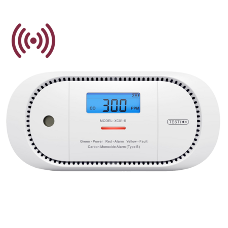 X-Sense XC01-WR Koolmonoxidemelder - Koppelbaar via 868MHz voor extra veiligheid