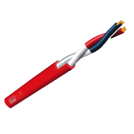 MARCA BLANCA FC15-500-C Gepantserde Brandwerende Kabel 2x1.5mm2 - Rol 500m