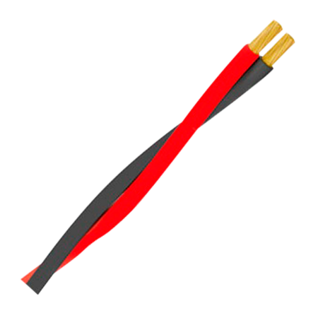MARCA BLANCA Brandkabel FC25B-100-C Twisted Pair 2x1.5mm2 - Halogeenvrij 100m