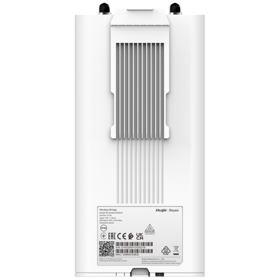REYEE RG-AirMetro550G-B Drahtlose Br&uuml;cke bis zu 867 Mbit/s | Funkverbindung Basisstation | Frequenz 5,15 GHz 5,85 GHz.