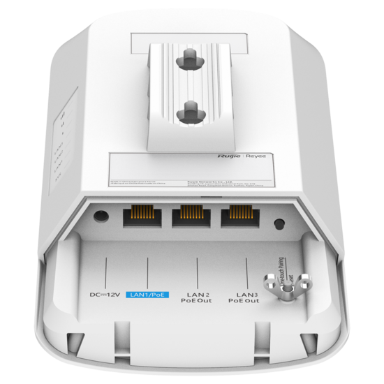 REYEE RG-EST330F-P Drahtlose Bridge bis zu 867 Mbit/s | Drahtlose Verbindung bis zu 3 km | Frequenz 5,15 GHz 5,85 GHz.
