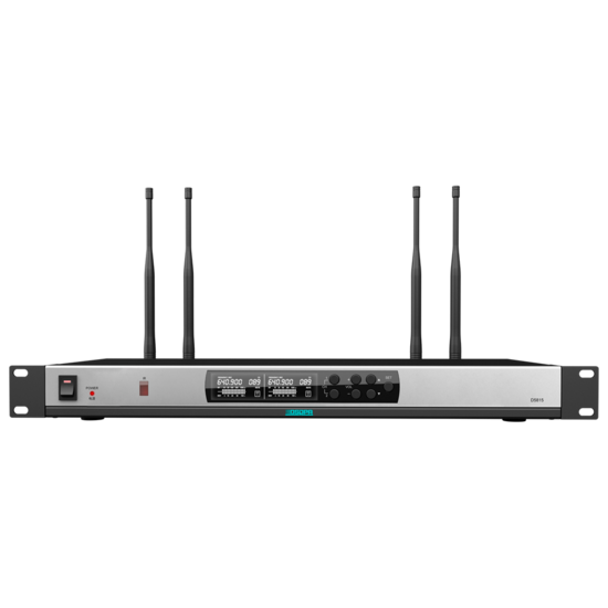 DSPPA Tweekanaals Draadloze Microfoonontvanger voor D58XX-Serie