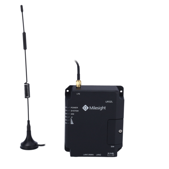 Milesight UR32 Lite Industri&euml;le 4G LTE Router - Met Failover en VPN-Ondersteuning