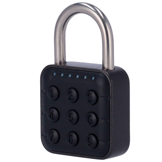 Bluetooth Smart Hangslot met App en PIN - IP67 waterdicht voor buitenshuis