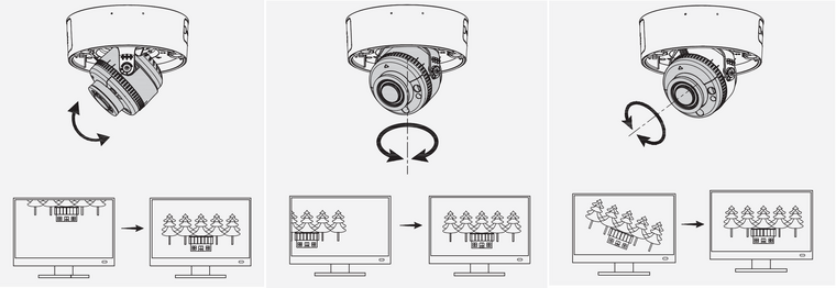 Dahua 8MP WizSense IP Dome Camera IPC-HDBW3841RP-ZS-S2-B Zwart met Zoomlens