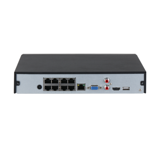 Dahua NVR4108HS-8P-4KS3 - 8-Kanaals 4K PoE NVR Netwerkvideorecorder