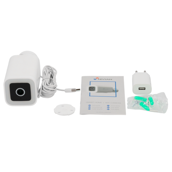 Nivian NVS-IPC-03-L Wifi IP Camera Buiten - 4MP 2.5K Beveiligingscamera
