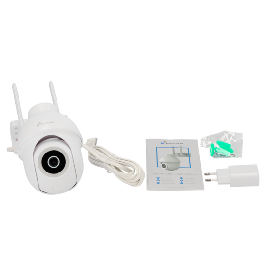Nivian NVS-IPC-0S3 PTZ Outdoor WiFi Camera - 4MP Beveiligingscamera met Autotracking