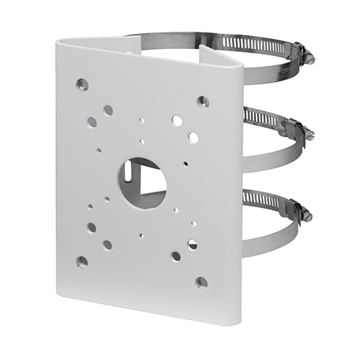 Dahua PFA150 Paalbevestigingsbeugel - Wit - Staal - 103 tot 127 mm