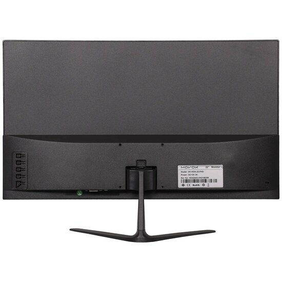 Movok 22 inch Full HD IPS Monitor 1080p met HDMI, DVI en VGA voor kantoor