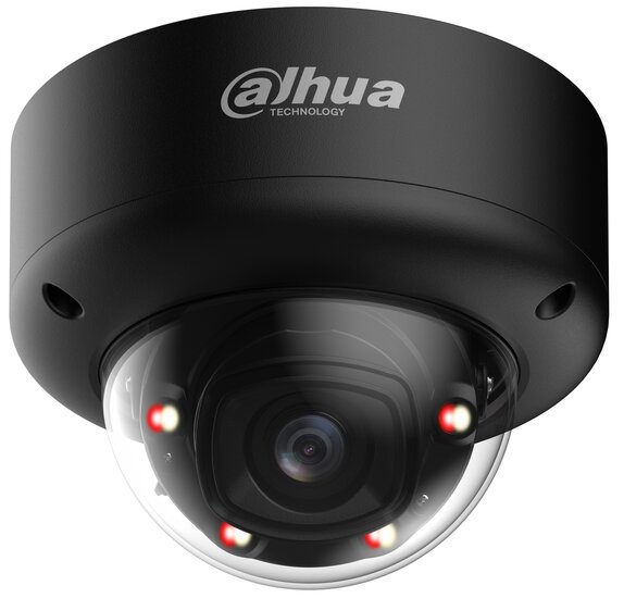 Dahua IPC-HDBW5859E1P-ZE-IL-2712-Black 8MP IP Dome Camera Zwart