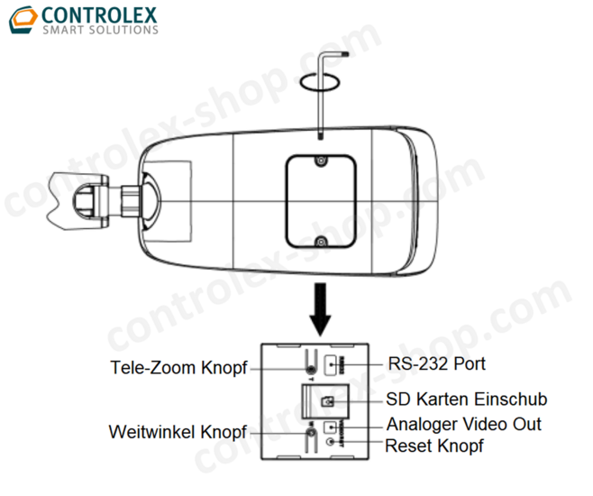 Dahua IPC-HFW7842HP-Z4-X 8MP IP Bullet Camera met 8-32mm lens