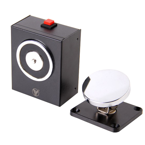 Elektromagnetische Deurhouder 50kg met Override Knop - 24V DC