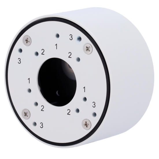 VCA Technology VCA-BJC07 Aansluitdoos voor Bullet Camera's - Aluminium RAL9003