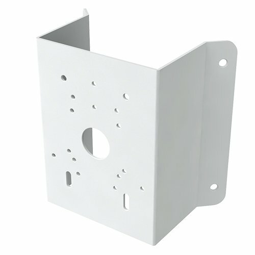 TVT TD-YZJ0601 Hoeksteun voor Bullet en PTZ Bewakingscamera's - Wit Metaal
