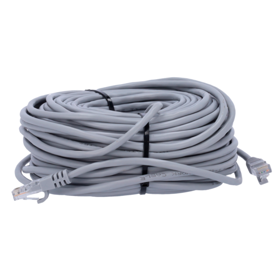 Netwerkkabel UTP Cat5e 30 meter - RJ45 voor IP-camera's en beveiligingssystemen
