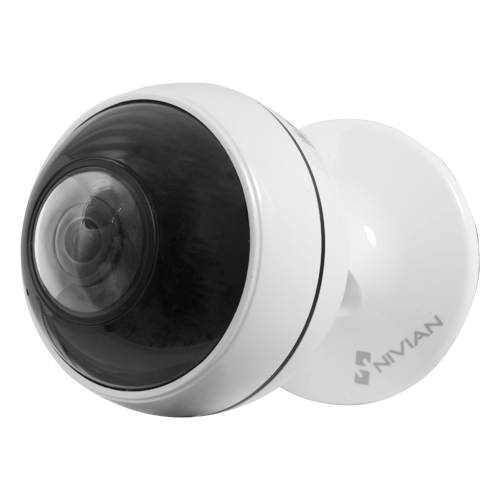 Nivian 360 Graden Wifi IP Camera - 3MP Full HD Fisheye Beveiligingscamera