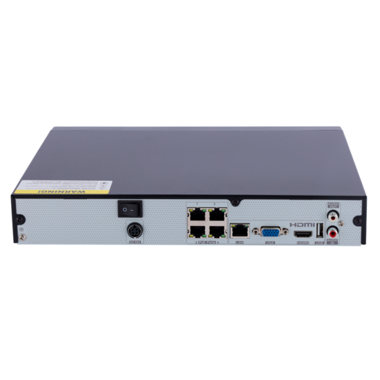 Safire Smart IP PoE Camerabewakingssysteem 4MP - Met 4 Dome Camera's