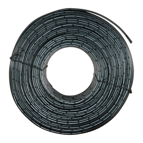Parallelle DC kabel 100 meter 2 x 0,75 mm - Rood en Zwart voor camerabewaking