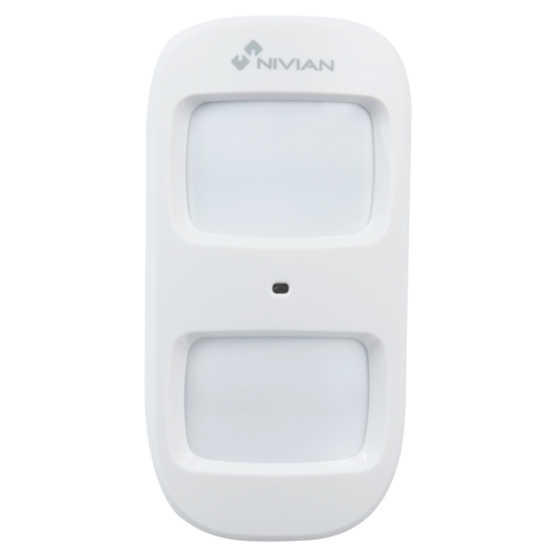 Nivian NVS-D2A Volumetrische binnen bewegingsmelder Draadloos Compatibel met Alarm Panel.