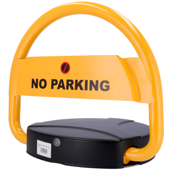 Parkeerbeugel Parkeerpaal met Automatische aandrijving, hoorbaar alarm, Afstandsbediening en Opbouwmontage.