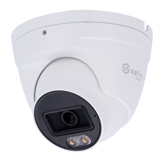 Safire Smart SF-IPT011A-6E1-DL Turret IP-Camera - 6MP 2.8mm Dual Light IP67 PoE