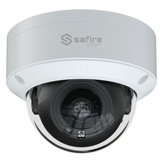 Safire Smart IP PoE Camerasysteem 4MP - Vandaalbestendig met 2 Dome Camera's