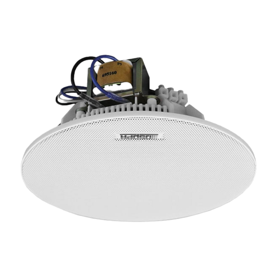 DSPPA Plafond Inbouwluidspreker - 100V 6W 6.5" - Frameloos Aluminium Rooster