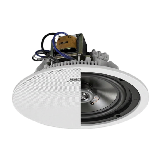 DSPPA DSP5211 Coaxiale Plafondluidspreker - 100V 10W - 6.5 inch Inbouwspeaker