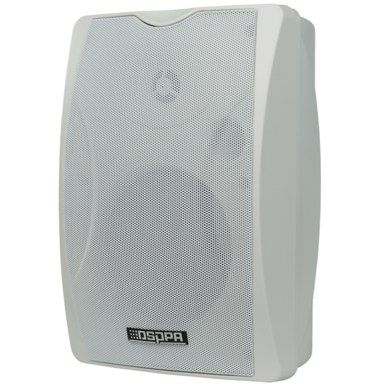 Actieve Wandluidspreker Set 2x30W - 5" Woofer &amp; 1" Tweeter - AUX &amp; MIC IN