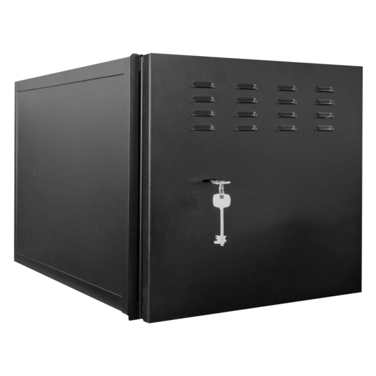 Metalen DVR Safe Box 19 Inch 6U - Beveiligingsbehuizing voor CCTV Recorders