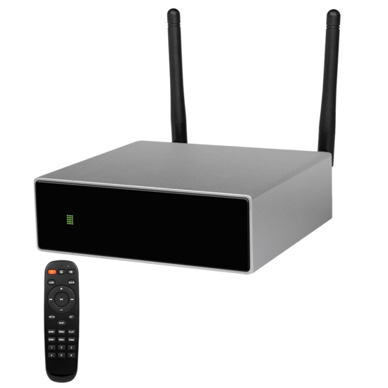 Draadloze Versterker met Bluetooth en USB - 2 x 60W - Inclusief Afstandsbediening