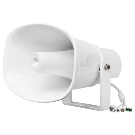 IP Hoorn Luidspreker - ONVIF, PoE+ &amp; MP3 - Weerbestendige Buitenluidspreker
