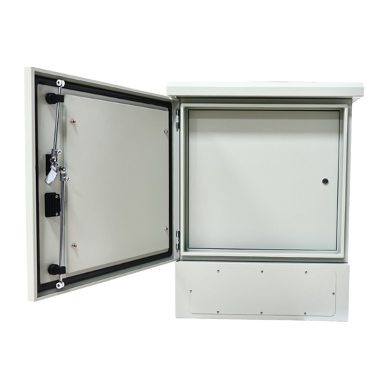 19 Inch Outdoor Serverkast 9U - IP65 Weerbestendig Vloerrek met Koeling