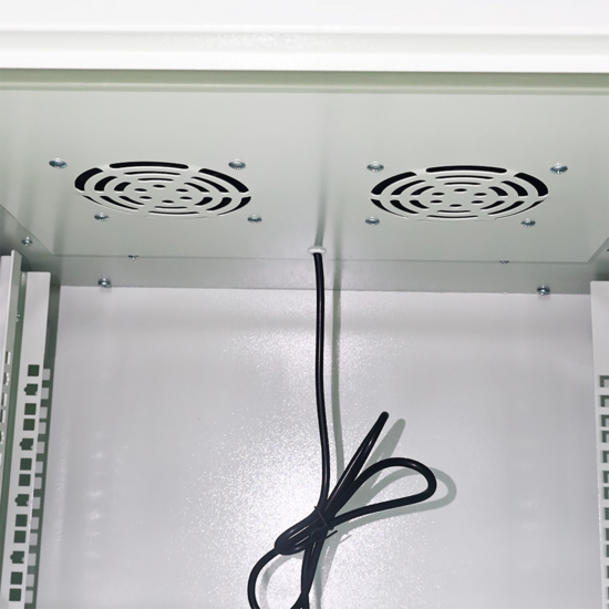 19 Inch Outdoor Serverkast 9U - IP65 Weerbestendig Vloerrek met Koeling