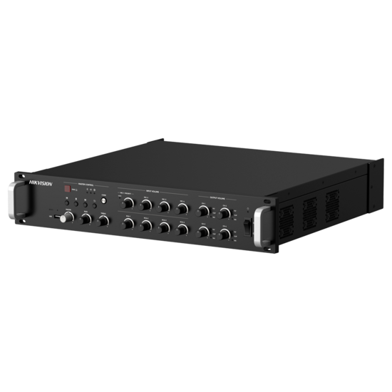 Netwerkversterker 1000W 100V - 4 Zones met Bluetooth USB RCA en Mengpaneel
