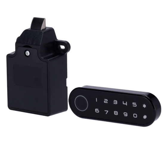 Safire Slim Lockerslot met Vingerafdruk en Wachtwoord optie