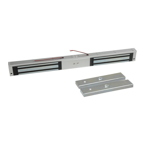 Elektromagnetische zuignap MARCA BLANCA voor dubbele deuren - 2x 280 kg houdkracht
