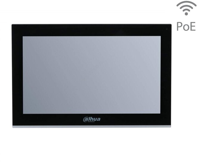 Dahua VTH5341G-W Monitor - 10 inch Touchscreen met PoE en Wifi