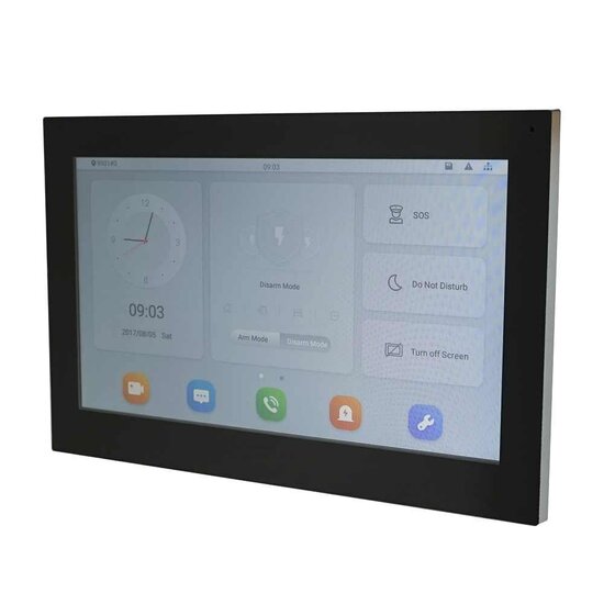 Dahua VTH5341G-W Monitor - 10 inch Touchscreen met PoE en Wifi