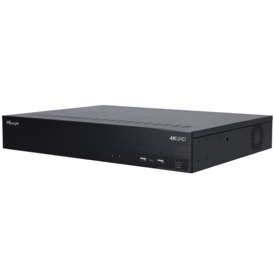 Milesight NVR Recorder MS-N7016-G voor 16 IP Camera's met 4K HDMI en 8MP Resolutie