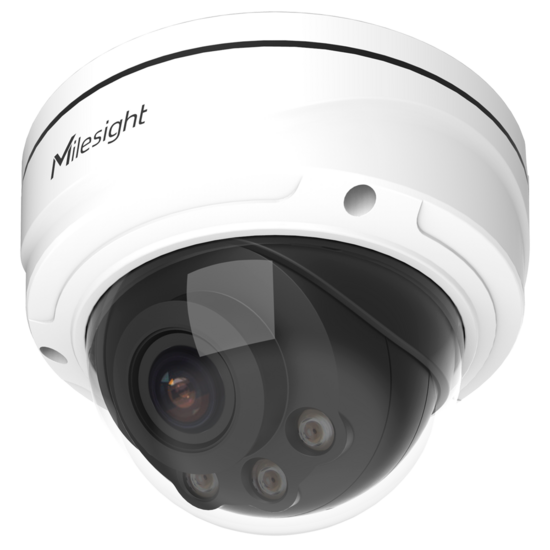 Milesight Pro Dome IP-camera 6MP met AI-videoanalyse voor professionele beveiliging