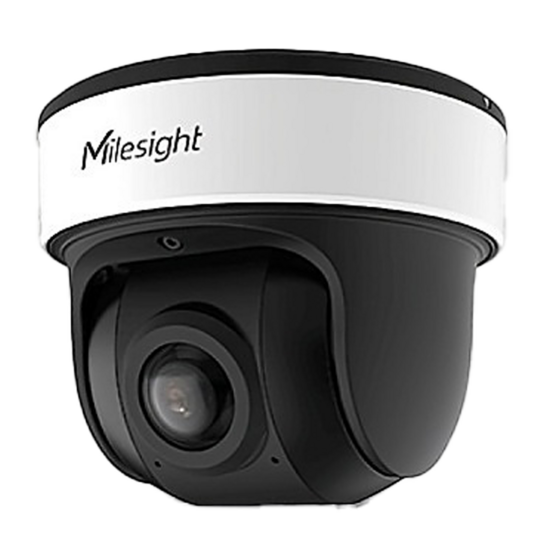 Milesight IP-camera 4K 180&ordm; Panoramische Mini Dome MS-C8176-PE met AI-analyse