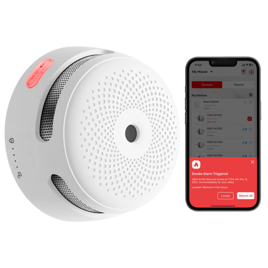 X-Sense XS01-M rookmelder met app-bediening via Hub SBS50 - 5 jaar batterijduur