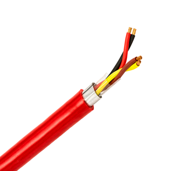 MARCA BLANCA Brandmeldekabel FC2X15-100-C 2x2x1.5mm2 - Rol 100m Halogeenvrij