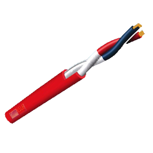 Brandwerende Kabel MARCA BLANCA FRC25-500-C - 500m Rol 2x2.5mm2 voor Brandbeveiliging