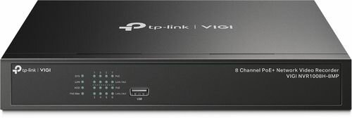 VIGI Netwerk Video Recorder NVR1008H-8MP - 8 Kanalen 4K voor Camerabewaking