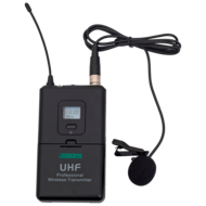 DSPPA Draadloze UHF Lavalier Microfoon - Reversmicrofoon voor DSPPA-D5815